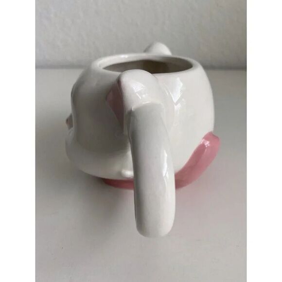 DISNEY STORE Marie The Aristocats Cat Kitten Face Bow Ceramic 3D Mug Cup 20 Oz - Picture 3 of 7